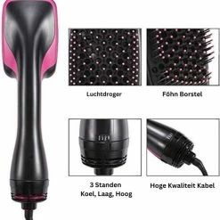 Thuys F?hnbortsel ? Haardroger Met Borstel ? Haardroger ? Haarkam ? Stijlborstel ? Keramische Warmteborstel ? 3 In 1 ? Magic Brush ? Kleur: Roze-Zwart ? 1100 W ? 100V-240V 14 Thuys F?hnbortsel ? Haardroger Met Borstel ? Haardroger ? Haarkam ? Stijlborstel ? Keramische Warmteborstel ? 3 In 1 ? Magic Brush ? Kleur: Roze-Zwart ? 1100 W ? 100V-240V -Babyliss Shop 550x573 11