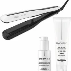 L?Or?al Paris L'Or?al Steampod Professionnel 3.0 - Stoomstijltang - Set Dik Haar -Babyliss Shop 550x574 3