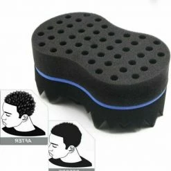 Ster Twist Hair Brush Sponge Wave Barber Hair Brush Afro Locs Curls Double-Side (BIGGER)Tool -Babyliss Shop 550x574 6