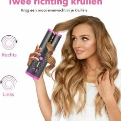 CURLGLAM® Automatische Krultang - Draadloos - USB Oplaadbaar - Black -Babyliss Shop 550x575 4