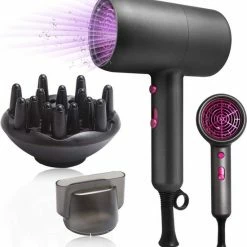 Fuegobird 3 In 1 Professionele F?hn - Negatieve Ionische F?hn - Met Diffuser - 3 Temperatuur - 2 Snelheden -Babyliss Shop 550x577 2
