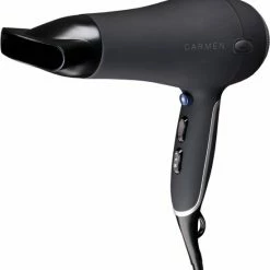 Carmen HD2195 - F?hn - 2000 Watt - Coolshot - 2,5 Meter Snoer - Blaasmond En Diffuser - Zwart -Babyliss Shop 550x579