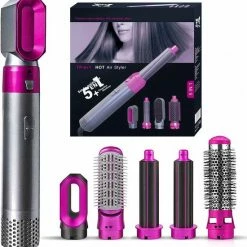 MV Goods Airwrap Krultang 5 In 1 Multi Styler Föhn - Föhnborstel - Airstyler - Hairwrap - Nieuwe Versie 2.2 Edition