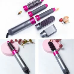 Merkloos Trendy Airstyler- Krultang-multistyler- Airwrap -inclusief Handschoen, Clips En Haarolie -Babyliss Shop 550x583 5