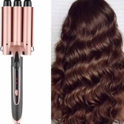 Np-products Np Products - Wafeltang - 5 In 1 Krultang Set - Krullen - Keramisch - Keramische Krultang - Krulspelden - Lang Haar - Kort Haar - Haar - Opzetstukken - -Babyliss Shop 550x586 10