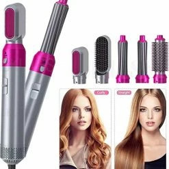 Merkloos Airwrap Krultang - 5 In 1 Multistyler - Trendy Airstyler - Paars -Babyliss Shop 550x586 4