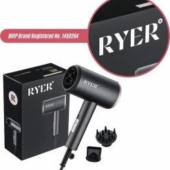 RYER Föhn Met Diffuser - 3 Standen - Ionic Hair Dryer - Opzetstukken Krullen 17 RYER Föhn Met Diffuser - 3 Standen - Ionic Hair Dryer - Opzetstukken Krullen -Babyliss Shop 550x587 1