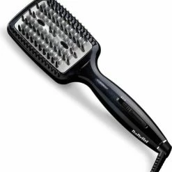 BaByliss Smoothing Heated Brush Stijlborstel HSB101E - 3 Temperatuurinstellingen - 1,95m Meedraaiend Snoer