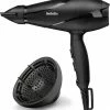BaByliss Pro Silence Volume 2200W Fohn 6613DE - Diffuser - 2 Snelheid- En Temperatuurinstellingen