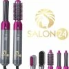 Salon 24 Airwrap | Nieuwe Versie V2 September Editie | Multistyler | 5 IN 1 SET | Hetelucht F?hn | Airstyler | F?hnborstel | Hetelucht Borstel | Krulborstel | Styling | Hairstyler |