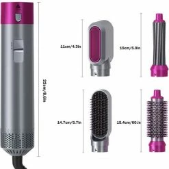 Merkloos Hairwrap | F?hnborstel | Multistyler | Airwrap Krultang | Automatische Krultang | 5 In 1 Multistyler | Krulborstel | Borstel F?hn | Wafeltang -Babyliss Shop 550x605 2