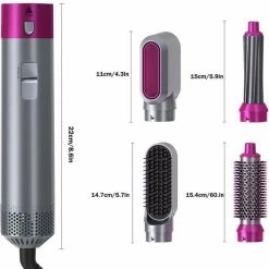 Hairwrap.NL Airwrap - Hairwrap - Krultang - 5 In 1 Multi Styler - Föhn 2022 Editie - Föhnborstels - Hetelucht Föhn - Airstyler - Föhnborstel - Hetelucht Borstel - Krulborstel -Babyliss Shop 550x605 6