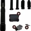 QFLEX PRO® 5 In 1 Airstyler - Föhnborstel - Volume Borstel - Stijlborstel - Krulborstel - Haardroger - Föhn - Airwrap Alternatief - Incl Opbergtas, 2x Haar Clipjes & Warmte Bestendige Handschoen