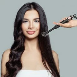 Rebela | Stijltang | Krultang | Fast-Heat | LCD-Scherm | Zwart -Babyliss Shop 550x621