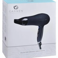 Carmen HD2195 - F?hn - 2000 Watt - Coolshot - 2,5 Meter Snoer - Blaasmond En Diffuser - Zwart -Babyliss Shop 550x625