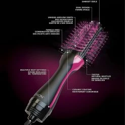 Revlon RVDR5282UKE - Volume Borstel En F?hnborstel In 1 (2 In 1) Ceramische Coating - 3 Verwarmingsfuncties (small) 18 Revlon RVDR5282UKE - Volume Borstel En F?hnborstel In 1 (2 In 1) Ceramische Coating - 3 Verwarmingsfuncties (small) -Babyliss Shop 550x641