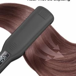 O'dor? Professionele Stijltang - Brede Stijltang Met Digital Display - Warmt Snel Op - Zwart - 15 Temperatuur Instellingen -Babyliss Shop 550x646 6