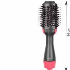 Iso Trade Borstel - F?hn - F?hnborstel - Krulborstel - Haarborstel - Haardroger - Stijlborstel - Magic Brush - Hetelucht Borstel - Haar Styling - Zwart -Babyliss Shop 550x653 3