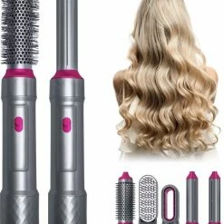 DI ANGELO F?hnborstel - 5-in-1 Multi Styler - Krultang - Hairwrap - Airstyler - Krulborstel - Hairstyler - Oktober 2022 Edition