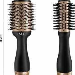 Merkloos M.P 3-in-1- Föhnborstel- Proffesioneel - Salon - CGM - Keramisch - Lang - Kort - Stijl - Krul - Volume - Multistyler - Volume Borstel - Krul Borstel -Babyliss Shop 550x660 8