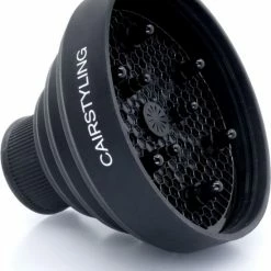CAIRSTYLING Curl Diffuser - Natuurlijke Krullen - F?hn Opzetstuk - NEW 2022 - Trending Travel Diffuser - Natuurlijke Krullen - Inclusief Velvet Bag -Babyliss Shop 550x672