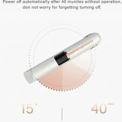 Royaume De La Beaut? Draadloze Powerbank Stijltang | Ros? Goud | Wit | Powerbank | Mini Haarstijler | Portable Straightener | Draagbaar | Reis Travel | Oplader -Babyliss Shop 550x685 3