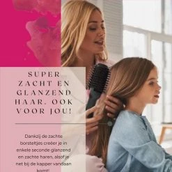 SKYSISTERS 3-in-1 F?hn Brush Borstel - Hot Air Brush - Ronde F?hn Kop - Zwart/Roze -Babyliss Shop 550x695 1