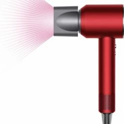 Dyson Supersonic 1600 W Rood, Zilver -Babyliss Shop 550x712 1