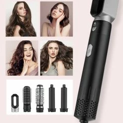 Youngpeoples Airwrap-5 In 1 Föhn Set-Multistyler-Haar Volumizer-Heteluchtborstel-Automatische Krultang-Negatieve Ionen-Keramische Verwisselbare Borstelkop-Heteluchtborstels Styler -Babyliss Shop 550x728