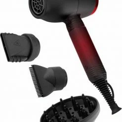 CHI GF8336 - F?hn - 1100 W - Zwart, Rood -Babyliss Shop 550x729