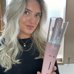 Automatische Krultang Keramische Haarkruller Hair Curler – Meerdere Kleuren – Roze - RAVEG -Babyliss Shop 550x733 26