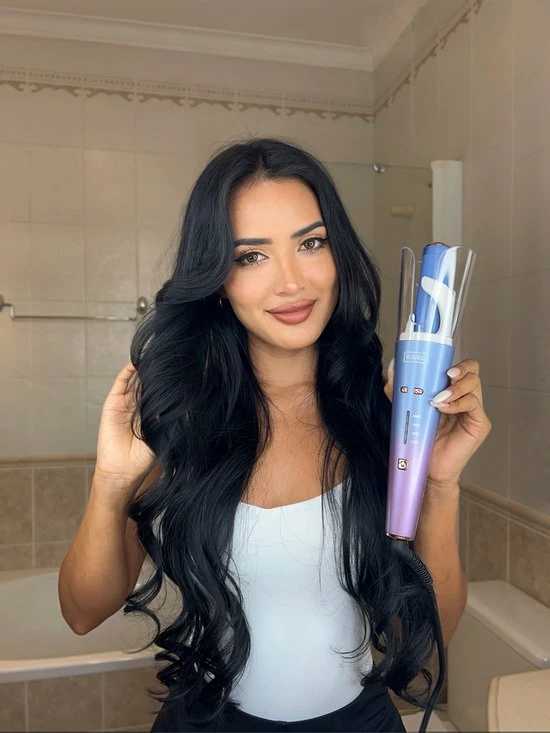 Automatische Krultang Keramische Haarkruller Hair Curler ? Meerdere Kleuren ? Blauw/Roze - RAVEG 3 Automatische Krultang Keramische Haarkruller Hair Curler ? Meerdere Kleuren ? Blauw/Roze - RAVEG - Afbeelding 3