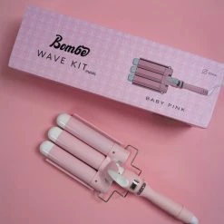 Bombé Waver - Wafeltang - Golvenkrultang - Baby Pink 32mm 17 Bombé Waver - Wafeltang - Golvenkrultang - Baby Pink 32mm -Babyliss Shop 550x750