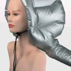 Comair EZ Bonnet Droogkap Muts Zilver -Babyliss Shop 550x759 1