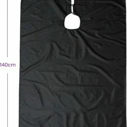 Taglio Hair? Taglio Black Salon Kapmantel - Waterproof Kappersmantel - Kappersschort Waterdicht - Zwart -Babyliss Shop 550x781 4