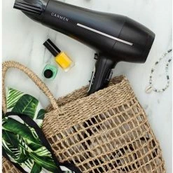 Carmen HD2275 - Föhn - 2200 Watt - ION Technologie - Coolshot - Diffuser - Roterende Bedieningsknop -Babyliss Shop 550x810