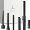 Lumiss Sublime Pro 5 In 1 Keramische Tourmaline Krultang - Holding Spray - Haarkruller - 5 Opzetstukken