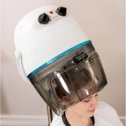 Physa Fohn - Haardroger - Met Standaard En Kap - Op Wielen - 1.100 W - Wit -Babyliss Shop 550x822 6